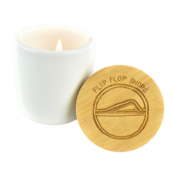 Soy Wax 3 oz Candle with Bamboo Lid - Soy Wax 3 oz Candle with Bamboo Lid - Image 3 of 7