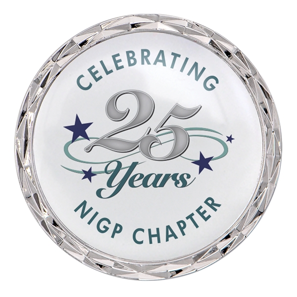 Custom 2" Speed Challenge Coin - Diamond Cut Edge