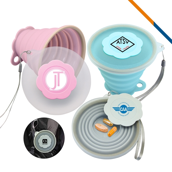 Mystic Collapsible Travel Cup - Mystic Collapsible Travel Cup - Image 0 of 5