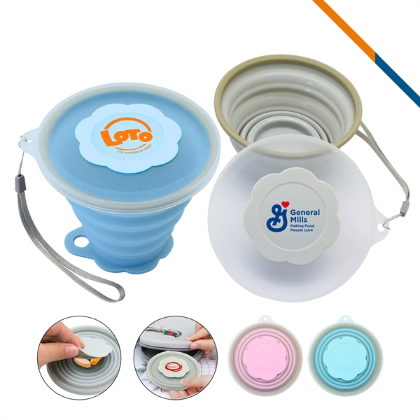 Mystic Collapsible Travel Cup - Mystic Collapsible Travel Cup - Image 1 of 5