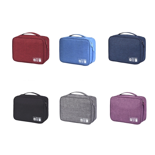 Electronics Accessories Storage Bag - Electronics Accessories Storage Bag - Image 2 of 3