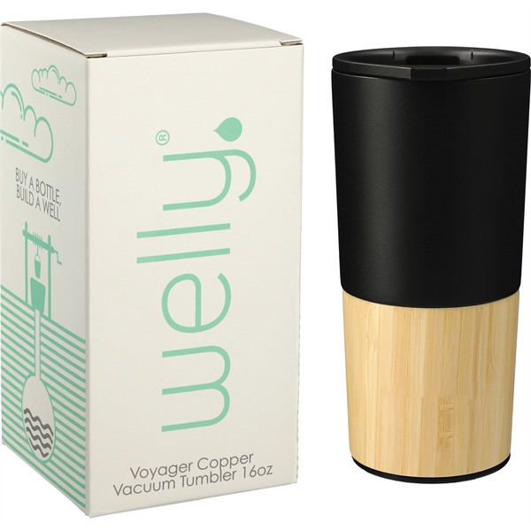 Welly® Copper Vacuum Tumbler 16oz w/ GB - Welly® Copper Vacuum Tumbler 16oz w/ GB - Image 1 of 6