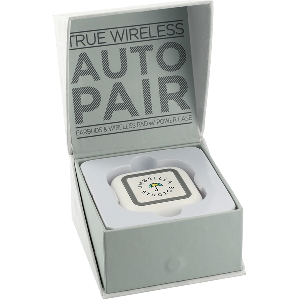 TWS Auto Pair Earbuds & Wireless Pad Power Case - TWS Auto Pair Earbuds & Wireless Pad Power Case - Image 5 of 11