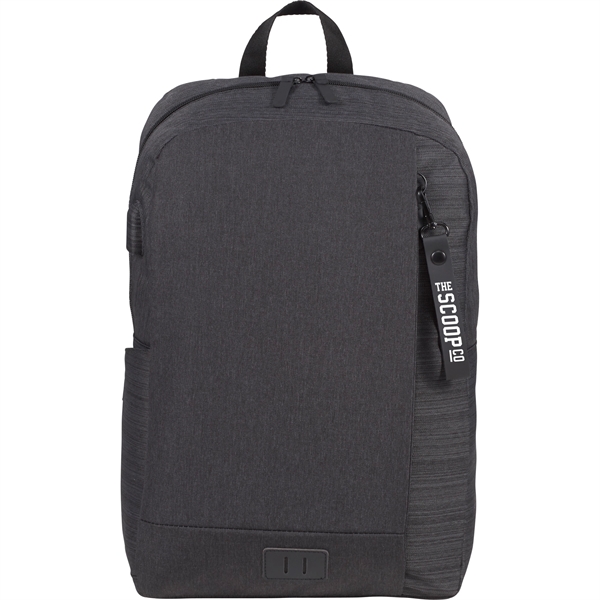 NBN Whitby Slim 15" Computer Backpack w/ USB Port - NBN Whitby Slim 15" Computer Backpack w/ USB Port - Image 0 of 17