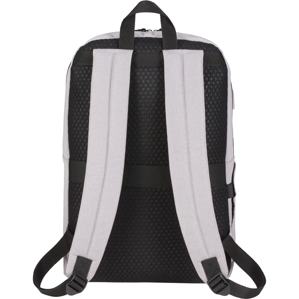 NBN Whitby Slim 15" Computer Backpack w/ USB Port - NBN Whitby Slim 15" Computer Backpack w/ USB Port - Image 9 of 17