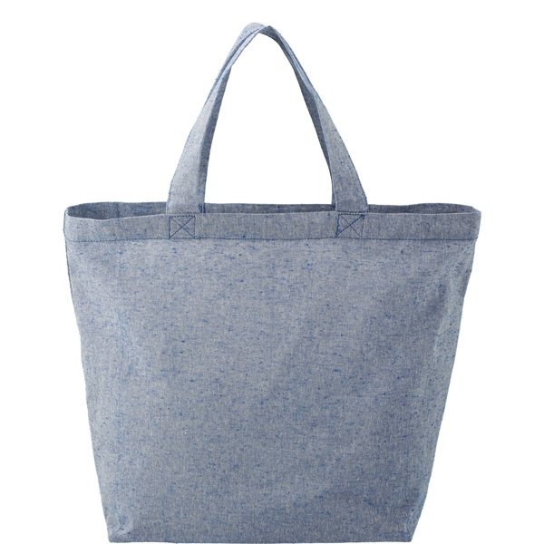 Recycled 5oz Cotton Twill Grocery Tote - Recycled 5oz Cotton Twill Grocery Tote - Image 2 of 18