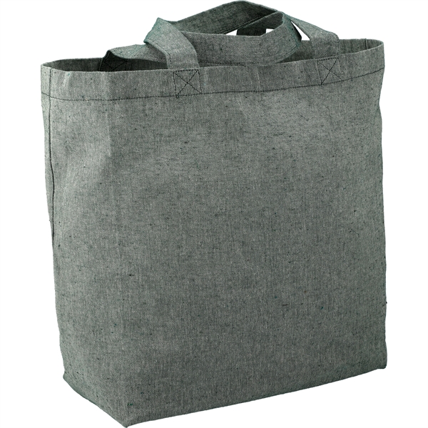 Recycled 5oz Cotton Twill Grocery Tote - Recycled 5oz Cotton Twill Grocery Tote - Image 6 of 18