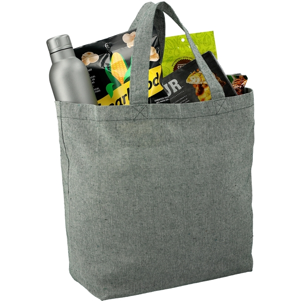 Recycled 5oz Cotton Twill Grocery Tote - Recycled 5oz Cotton Twill Grocery Tote - Image 8 of 18