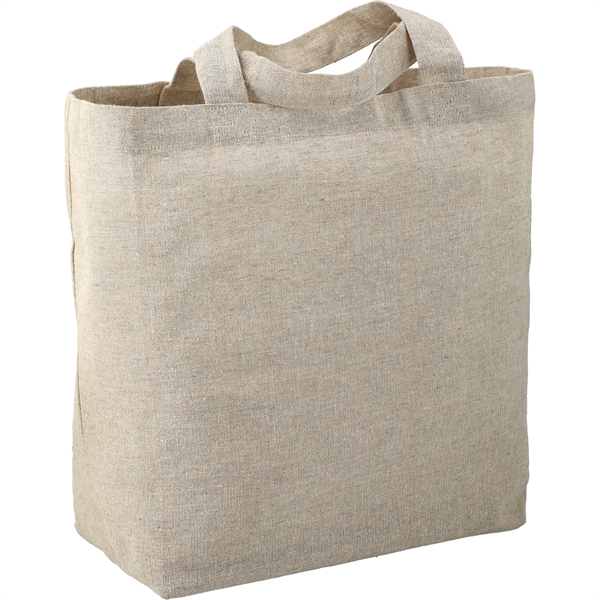 Recycled 5oz Cotton Twill Grocery Tote - Recycled 5oz Cotton Twill Grocery Tote - Image 12 of 18