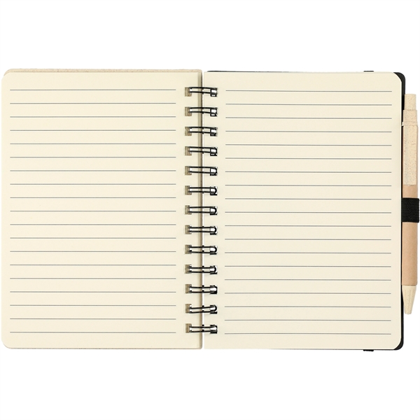 5" x 7" FSC® Mix Wheat Straw Notebook with Pen - 5" x 7" FSC® Mix Wheat Straw Notebook with Pen - Image 1 of 26