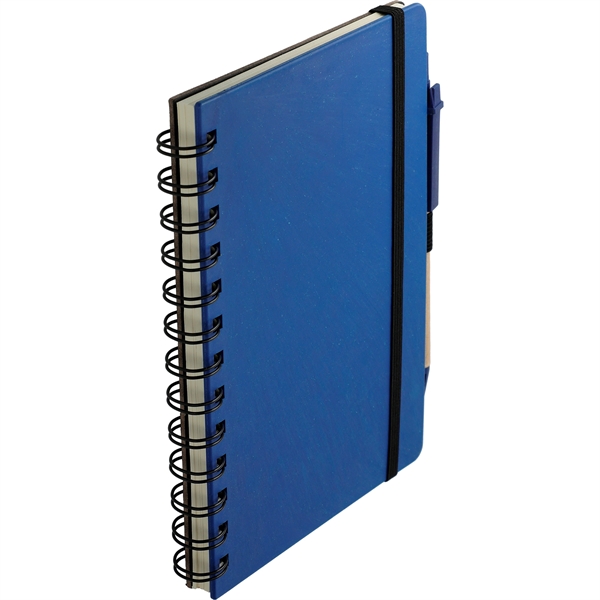 5" x 7" FSC® Mix Wheat Straw Notebook with Pen - 5" x 7" FSC® Mix Wheat Straw Notebook with Pen - Image 14 of 26