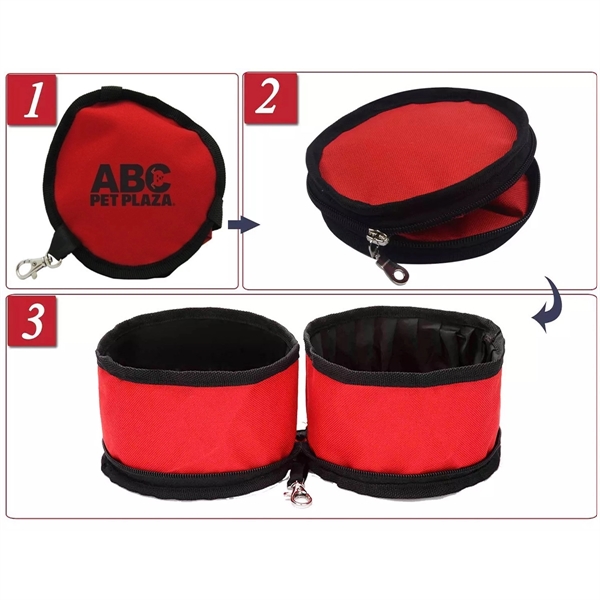 Travel Pet Bowl for Food and Water - Travel Pet Bowl for Food and Water - Image 3 of 4