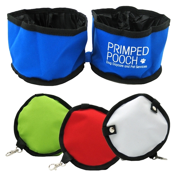 Travel Pet Bowl for Food and Water - Travel Pet Bowl for Food and Water - Image 0 of 4