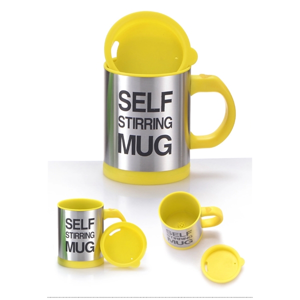 12oz Self Stirring Mug - 12oz Self Stirring Mug - Image 2 of 2