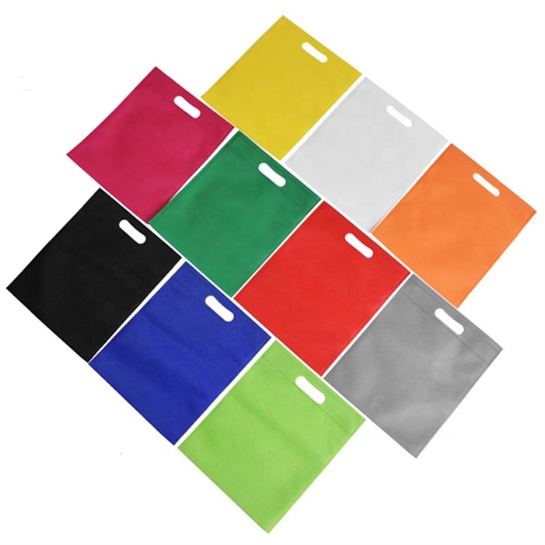 Non-Woven Cut-Out Handle Tote Bag - Non-Woven Cut-Out Handle Tote Bag - Image 1 of 1