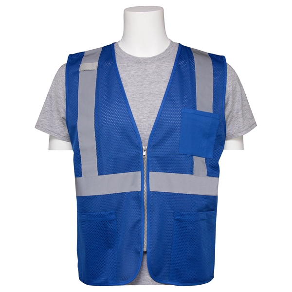 Non ANSI Reflective Mesh Safety Vest - Non ANSI Reflective Mesh Safety Vest - Image 2 of 2