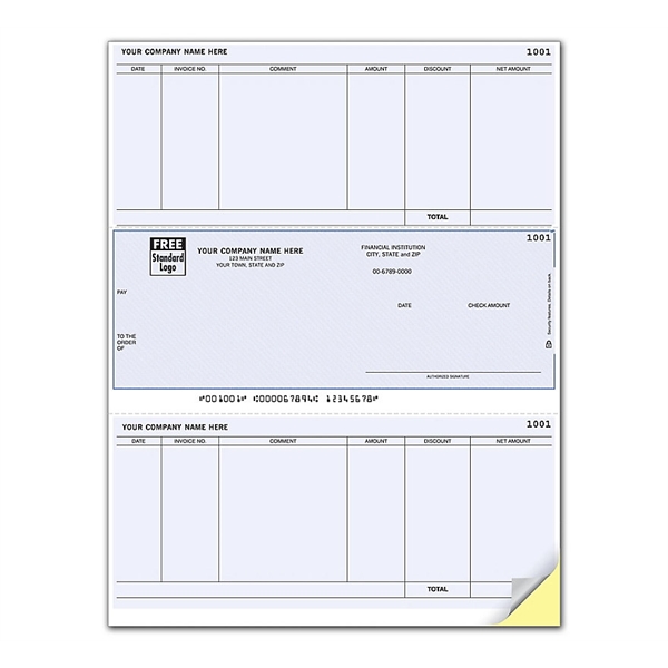 Laser accounts payable check - middle - Laser accounts payable check - middle - Image 0 of 1