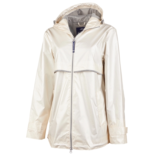 Women's New Englander Rain Jacket (Metallic) - Women's New Englander Rain Jacket (Metallic) - Image 1 of 2