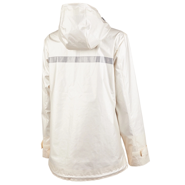 Women's New Englander Rain Jacket (Metallic) - Women's New Englander Rain Jacket (Metallic) - Image 2 of 2