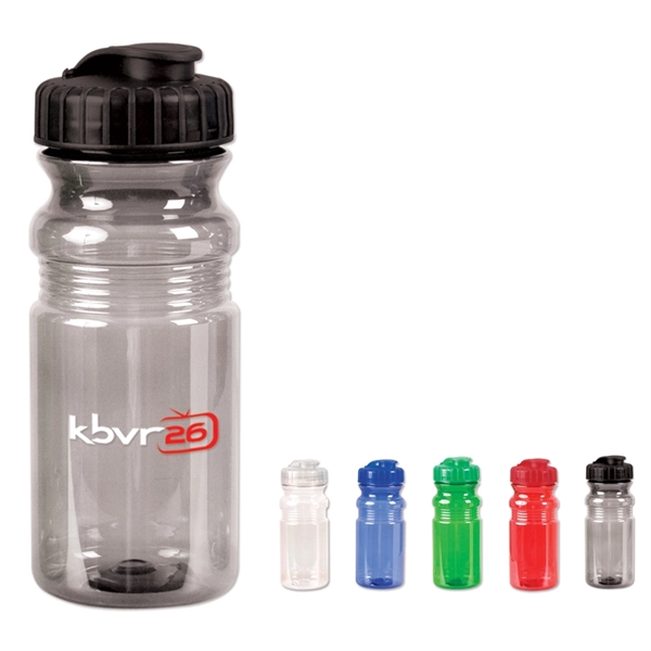 20 oz. Translucent Sport Bottle with Snap Cap - 20 oz. Translucent Sport Bottle with Snap Cap - Image 0 of 13