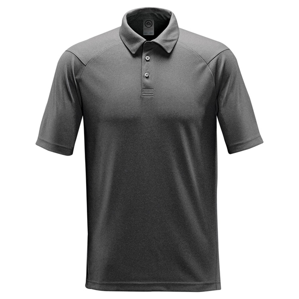 Men's Mistral Heathered Polo - Men's Mistral Heathered Polo - Image 3 of 3