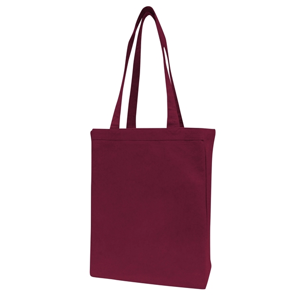 12 Oz Cotton Canvas Tote Bag USA Decorated (10" X 14" X 4") - 12 Oz Cotton Canvas Tote Bag USA Decorated (10" X 14" X 4") - Image 5 of 6