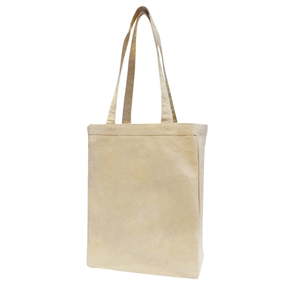 12 Oz Cotton Canvas Tote Bag USA Decorated (10" X 14" X 4") - 12 Oz Cotton Canvas Tote Bag USA Decorated (10" X 14" X 4") - Image 4 of 6