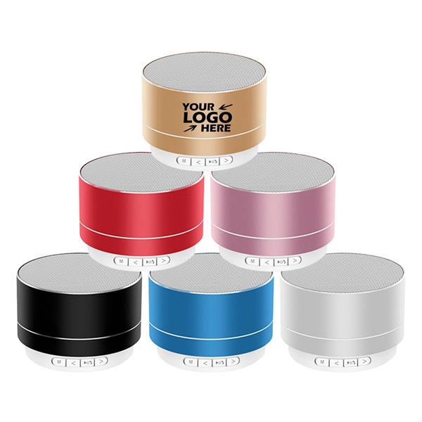 Wireless Bluetooth Bass Metal Speaker - Wireless Bluetooth Bass Metal Speaker - Image 0 of 0