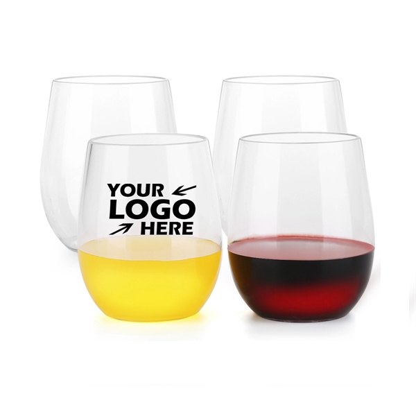 8Oz Plastic Clear Wine Tumbler - 8Oz Plastic Clear Wine Tumbler - Image 0 of 0