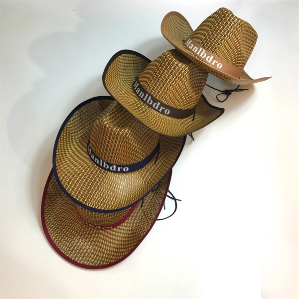 Cowboy Straw Hat - Cowboy Straw Hat - Image 1 of 4