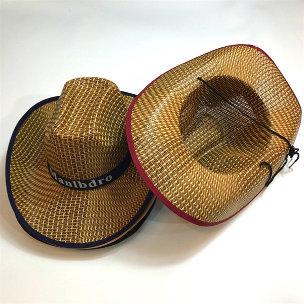 Cowboy Straw Hat - Cowboy Straw Hat - Image 2 of 4