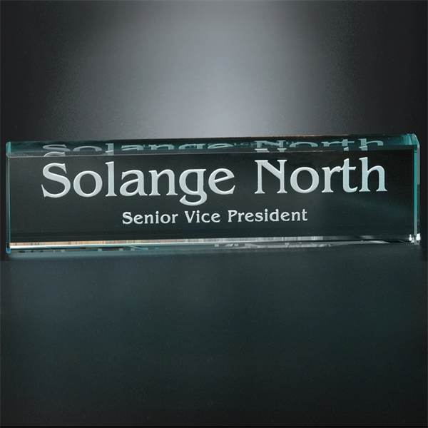 Jade Nameplate - Jade Nameplate - Image 1 of 1