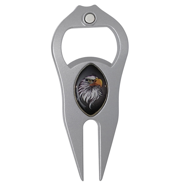Hat Trick Football Shaped Golf Divot Tool Ball Marker - Hat Trick Football Shaped Golf Divot Tool Ball Marker - Image 3 of 8