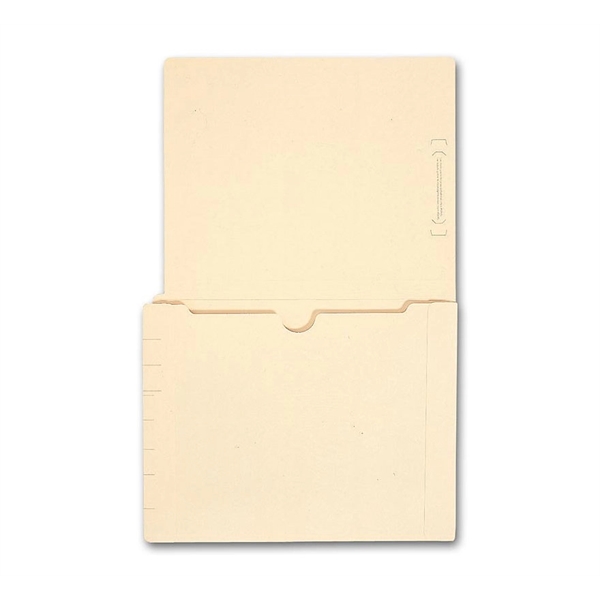 File Folder, Full Pocket Manila , End Tab, No Fastener