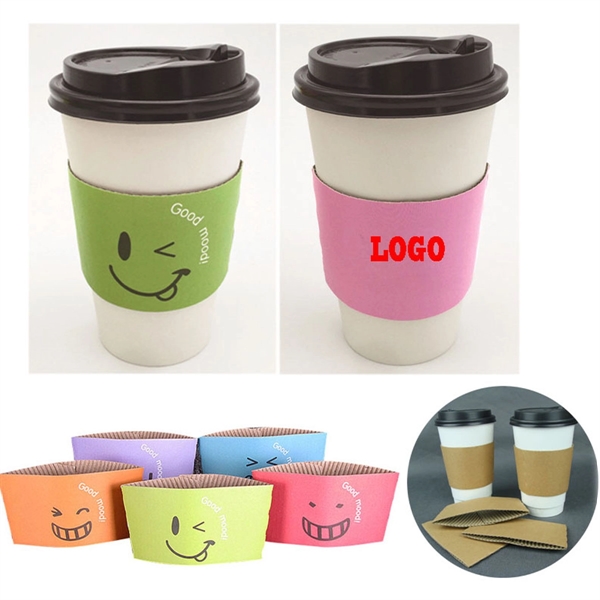 Custom Paper Coffee Sleeves - Custom Paper Coffee Sleeves - Image 0 of 2