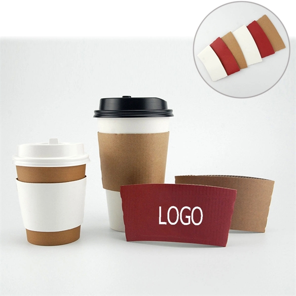 Custom Paper Coffee Sleeves - Custom Paper Coffee Sleeves - Image 2 of 2