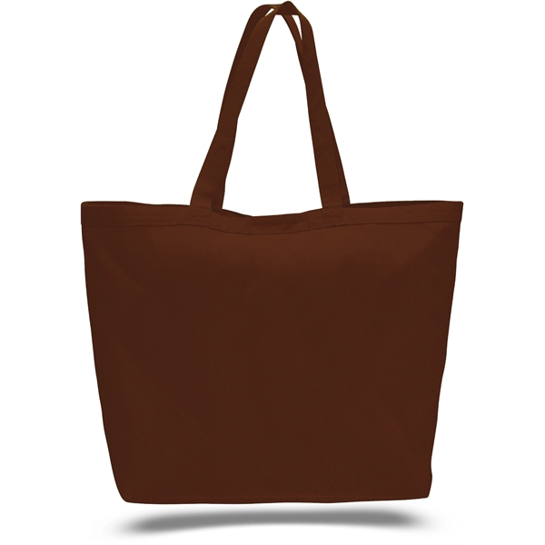 12 oz. Big Cotton Canvas Tote Bag USA Decorated (23" x 17") - 12 oz. Big Cotton Canvas Tote Bag USA Decorated (23" x 17") - Image 2 of 10