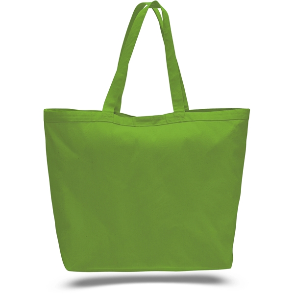 12 oz. Big Cotton Canvas Tote Bag USA Decorated (23" x 17") - 12 oz. Big Cotton Canvas Tote Bag USA Decorated (23" x 17") - Image 5 of 10
