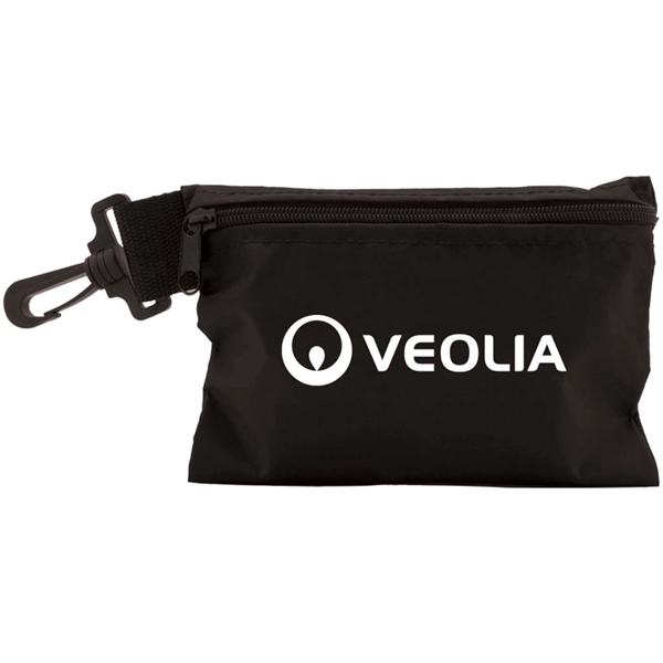 Zippered Valuables Clip on Pouch - Zippered Valuables Clip on Pouch - Image 1 of 3