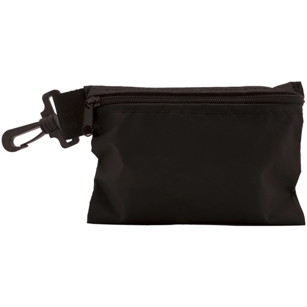 Zippered Valuables Clip on Pouch - Zippered Valuables Clip on Pouch - Image 3 of 3