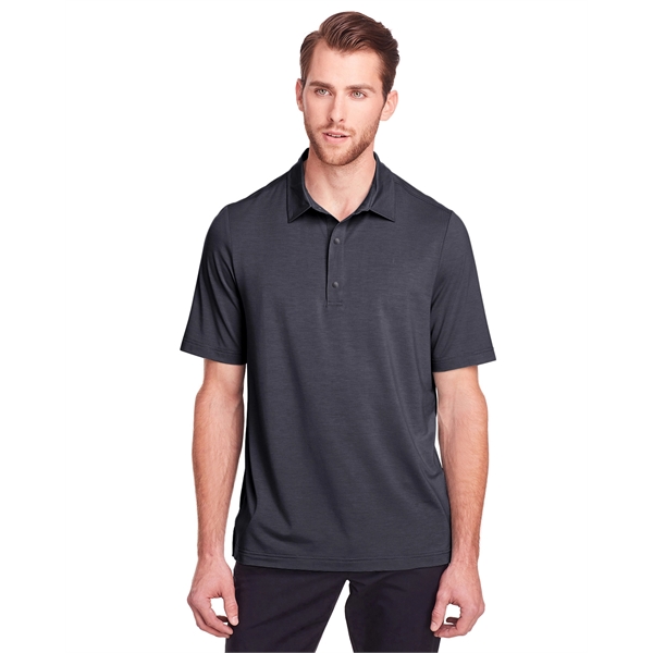 North End Men's JAQ Snap-Up Stretch Performance Polo