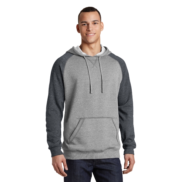 District® Lightweight Fleece Raglan Hoodie - District® Lightweight Fleece Raglan Hoodie - Image 3 of 3