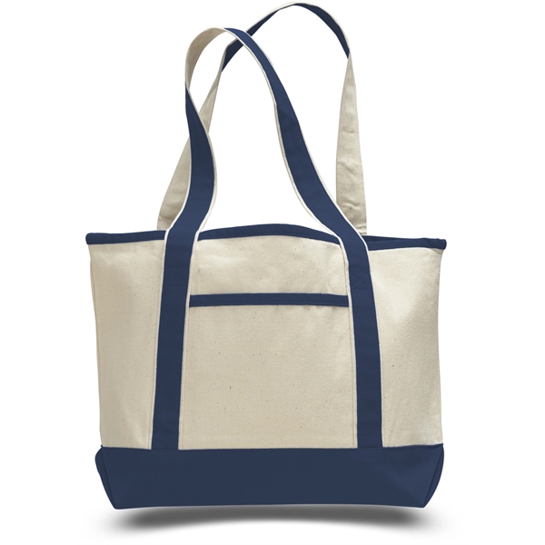 Premium Zipped Closure Tote - Premium Zipped Closure Tote - Image 2 of 9