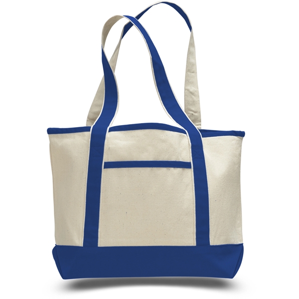 Premium Zipped Closure Tote - Premium Zipped Closure Tote - Image 3 of 9