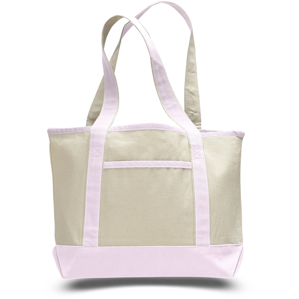 Premium Zipped Closure Tote - Premium Zipped Closure Tote - Image 4 of 9