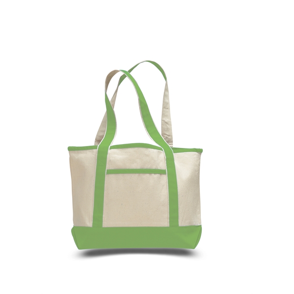 Premium Zipped Closure Tote - Premium Zipped Closure Tote - Image 8 of 9