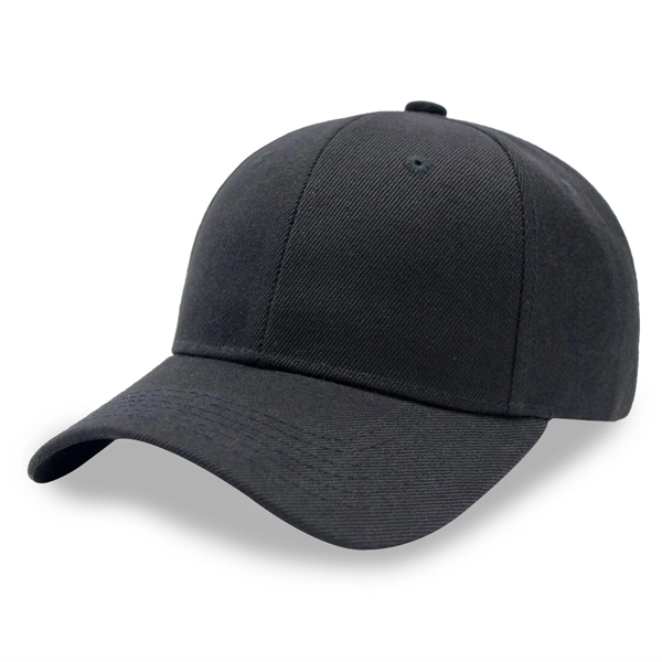 6 Panel Poly Twill Baseball Cap - 6 Panel Poly Twill Baseball Cap - Image 1 of 27