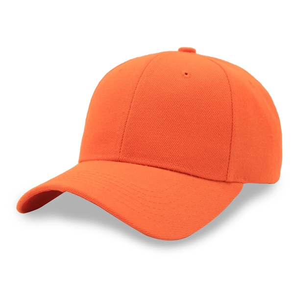 6 Panel Poly Twill Baseball Cap - 6 Panel Poly Twill Baseball Cap - Image 18 of 27