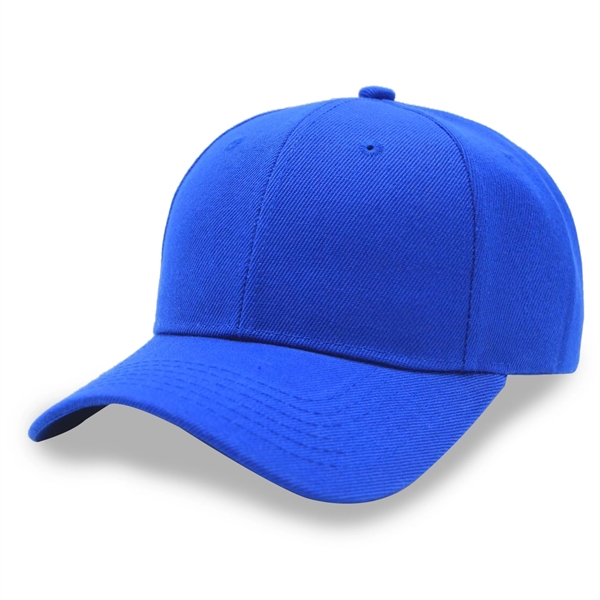 6 Panel Poly Twill Baseball Cap - 6 Panel Poly Twill Baseball Cap - Image 2 of 27