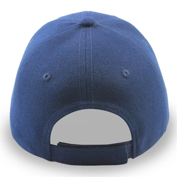 6 Panel Poly Twill Baseball Cap - 6 Panel Poly Twill Baseball Cap - Image 6 of 27
